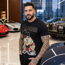 Heren T-shirts met Strass Stenen