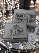 ROLLEMAN® Trailer Trash Princess Wallet — Grey