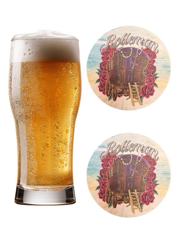 ROLLEMAN® Cartel Untersetzer - Premium-Bierdeckel (50 Stück)