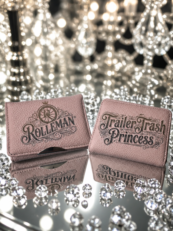 ROLLEMAN® Trailer Trash Princess Geldbörse — Pink