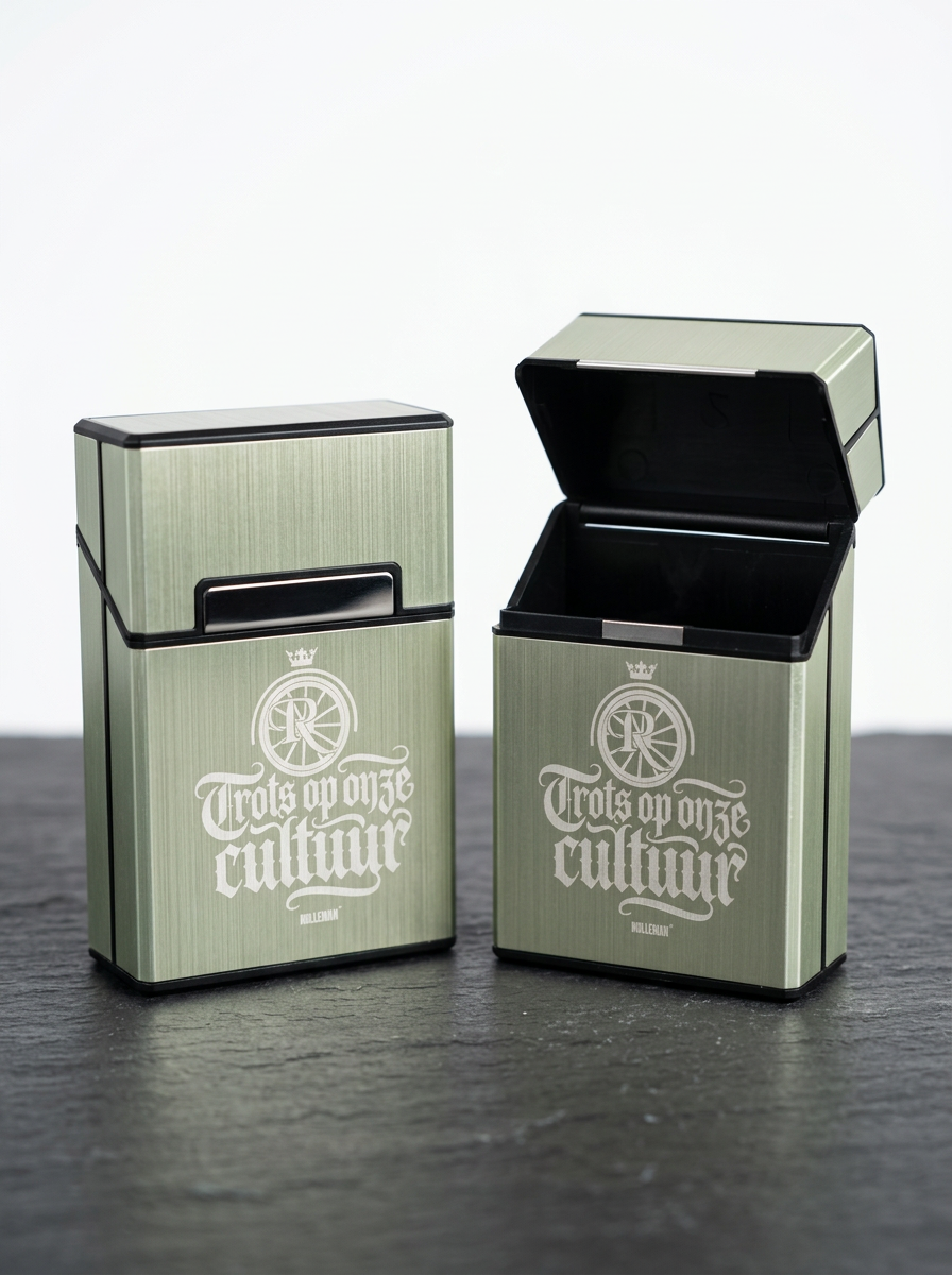 Aluminum Storage Box – Matte Gold