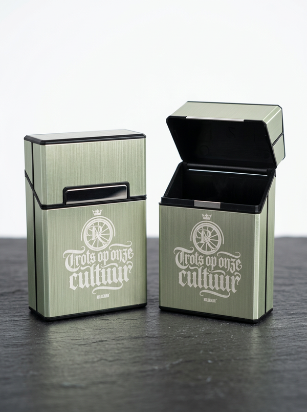 Aluminum Storage Box – Matte Gold