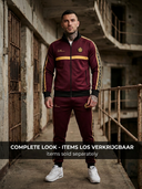 ROLLEMAN The Silent Training Jacket – Bordeaux Red / Amber Gold