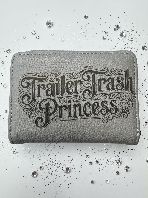 ROLLEMAN® Trailer Trash Princess Geldbörse — Grau