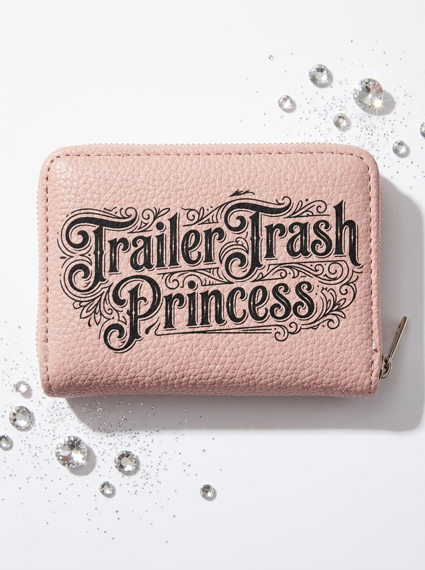 ROLLEMAN® Trailer Trash Princess Geldbörse — Pink
