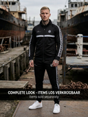 ROLLEMAN Radek Trainingsbroek – Zwart / Lichtgrijs