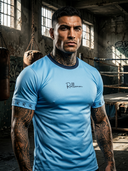 Renzo | ROLLEMAN® | T-shirt | Light blue