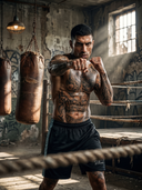 Dante | ROLLEMAN® | Sporthose | Schwarz/Salbeigrün