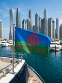 ROLLEMAN® Nautische Vlag | Zijvlag | 67 x 39 cm