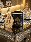ROLLEMAN® Scented Candle | Faith • Hope • Love | Vanilla | 7.5 x 6.5 cm