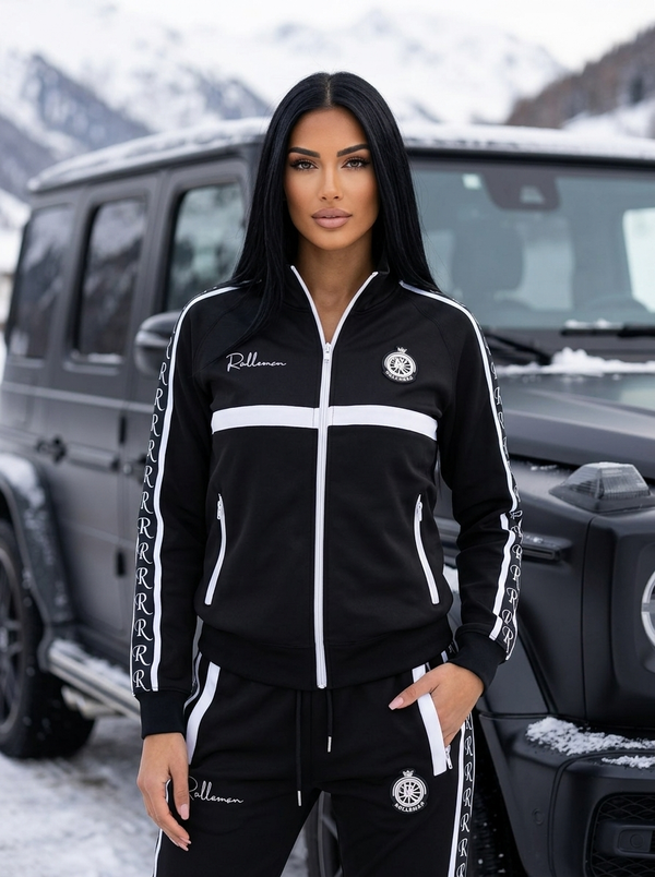 STERRA Dames Trainingsjasje | Zwart & Wit - ROLLEMAN®