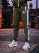 ROLLEMAN® — Leila | Dames Trainingsbroek | Army Green & Baby Pink