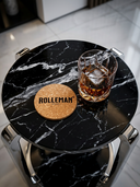 ROLLEMAN® Onderzetter | EST.2020 | Premium Natuurkurk | Lasergravure