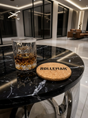ROLLEMAN® Onderzetter | EST.2020 | Premium Natuurkurk | Lasergravure
