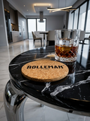 ROLLEMAN® Onderzetter | EST.2020 | Premium Natuurkurk | Lasergravure