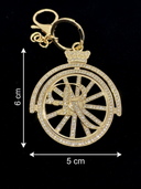 ROLLEMAN® Grand Signature Bag Charm | Crystal Edition