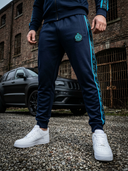 ROLLEMAN Hector Trainingsbroek – Donkerblauw / Turquoise
