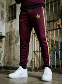 ROLLEMAN El Silencioso Trainingsbroek – Bordeauxrood / Amber Goud
