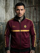 ROLLEMAN El Silencioso Trainingsjas – Bordeauxrood / Amber Goud