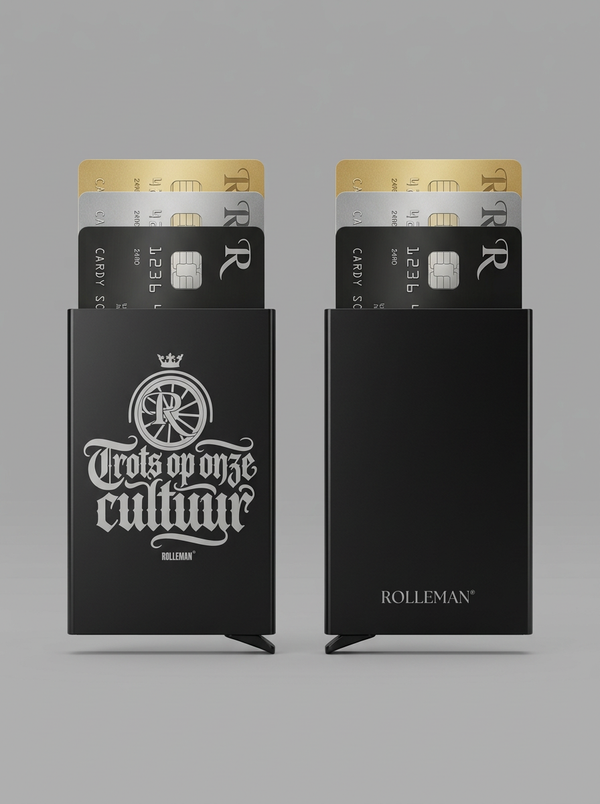 ROLLEMAN® Aluminium Kartenhalter — Stolz auf unsere Kultur