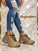 Angelina – Gouden Strass Sneaker