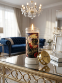 ROLLEMAN® Herdenkingskaars | Voor Altijd In Ons Hart | Traveller Edition — 70 Uur Brandduur