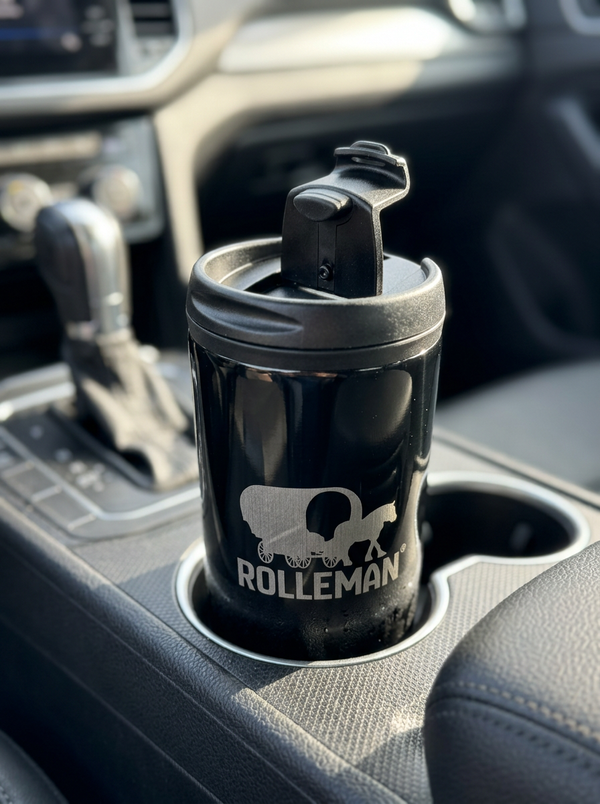 ROLLEMAN® Thermosbeker | Roestvrij Staal | 290ml | Zwart | Gypsy Wagon