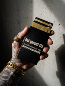 ROLLEMAN® Aluminium Pasjeshouder | Kassiewijle Editie | Zwart | Limited Edition