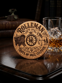ROLLEMAN® Natuurkurk Onderzetters Set | Trots Op Onze Cultuur | 6-Delig | Limited Edition