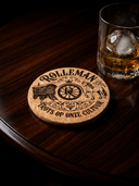 ROLLEMAN® Natuurkurk Onderzetters Set | Trots Op Onze Cultuur | 6-Delig | Limited Edition