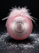 ROLLEMAN® Kerstbal Roze | Vrolijk Kerstfeest | 10cm