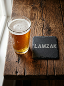 ROLLEMAN® Slate Coaster | Engraved Bargoens Word