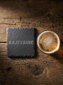 ROLLEMAN® Slate Coaster | Engraved Bargoens Word