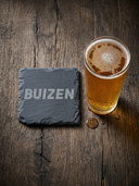 ROLLEMAN® Slate Coaster | Engraved Bargoens Word