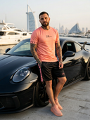 Bruno Premium Sportset — Zwart / Shell Pink