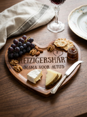 Acacia Hart — Fruitschaal- Decoratieschaal | Reizigershart Mama voor Altijd