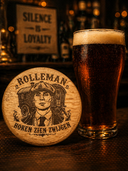ROLLEMAN® Mango Coaster | Hear See Speak No Evil | Limited Edition