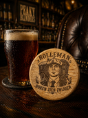 ROLLEMAN® Mango Coaster | Hear See Speak No Evil | Limited Edition