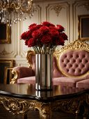 ROLLEMAN® Luxury Decoratie Vaas | Windlicht | Spiegelglas Brons | 20 cm
