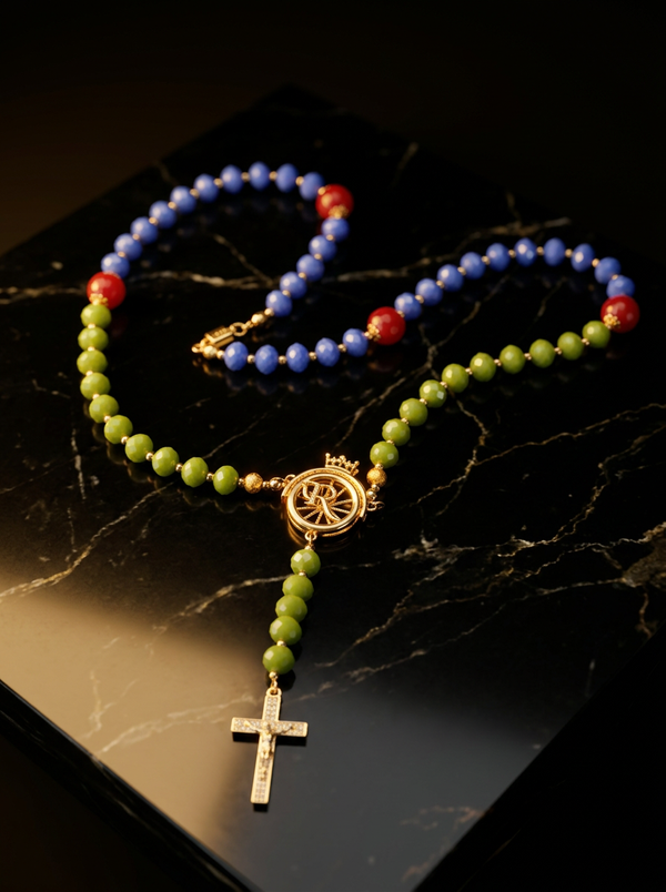 Saint of Silence | Pink Rosaries