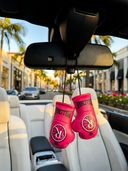 Martina Mini Boxing Gloves for Rear View Mirror