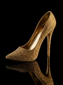 ROLLEMAN® | Gold Crystal Stiletto | Luxe Interieur Sculptuur | Limited Edition