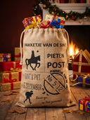 Jute Sinterklaaszak Pietenpost – 50 × 80 cm
