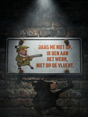 ROLLEMAN® | Metalen Wandbord | Aan het Werk