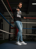 Zoltán Sweater - Zwart: "Lauw Poekelen - Niet Praten" | Zwijgcode ROLLEMAN