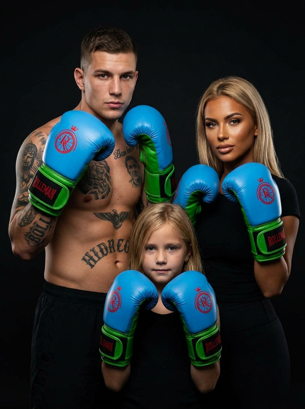 Green Blue Nomad Boxhandschuhe – Strapazierfähiges Kunstleder für wagemutige Krieger