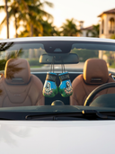 Guardian Angel Mini Boxing Gloves for Rear View Mirror
