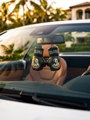 Maria La Santa Vergine Mini Boxing Gloves for Rear View Mirror