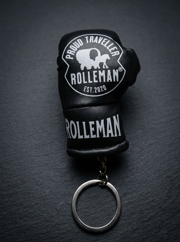 Nomad Punch Sleutelhanger met ROLLEMAN Gypsy Wagon Logo