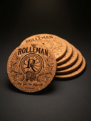 ROLLEMAN® Viltjes Set | Only God Can Judge Me | 6-Delig | Limited Edition
